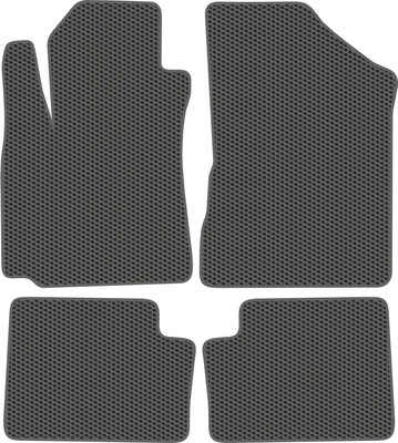Комплект ковриков для авто Alicosta 3022_1_сер для Great Wall Florid хэтчбек 5дв 2010-2012 (EVA соты, серый) - 