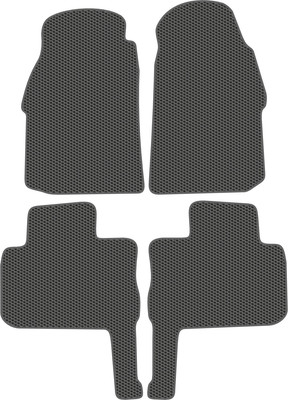 Комплект ковриков для авто Alicosta 3026_1_сер для Great Wall Wingle пикап 2011-2016 (EVA соты, серый) - 