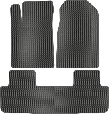 Комплект ковриков для авто Alicosta 0395_1_сер для Haval F7 I SUV 2018-н.в. (EVA соты, серый) - 