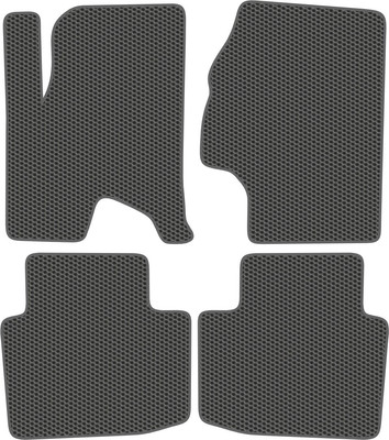 Комплект ковриков для авто Alicosta 0397_1_сер для Haval H2 SUV 2015-2020 (EVA соты, серый) - 