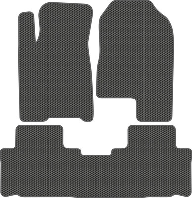 Комплект ковриков для авто Alicosta 1864_1_сер для Haval M6 II SUV 2021-н.в. (EVA соты, серый) - 