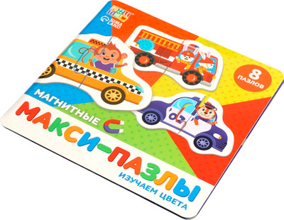 

Развивающая игра, Макси-пазлы магнитные. Изучаем цвета / 10854758