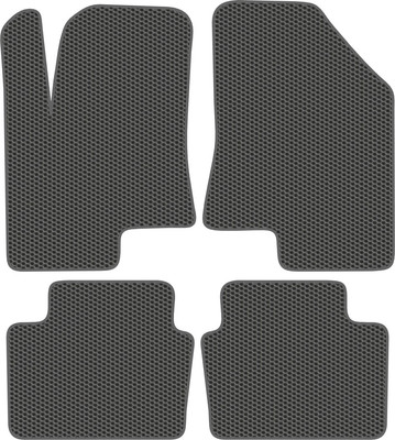 Комплект ковриков для авто Alicosta 2588_1_сер для Changan CS35 Plus I SUV 2018-2021 (EVA соты, серый) - 