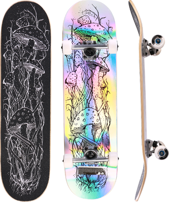 Скейтборд Tech Team Liberty Mushrooms / NN014163 (грибы) - 