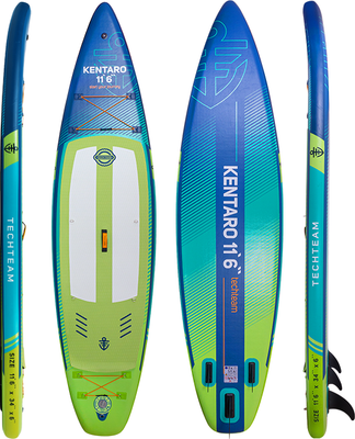 SUP-борд Tech Team Kentaro 11.6 / NN014635 (синий/зеленый) - 