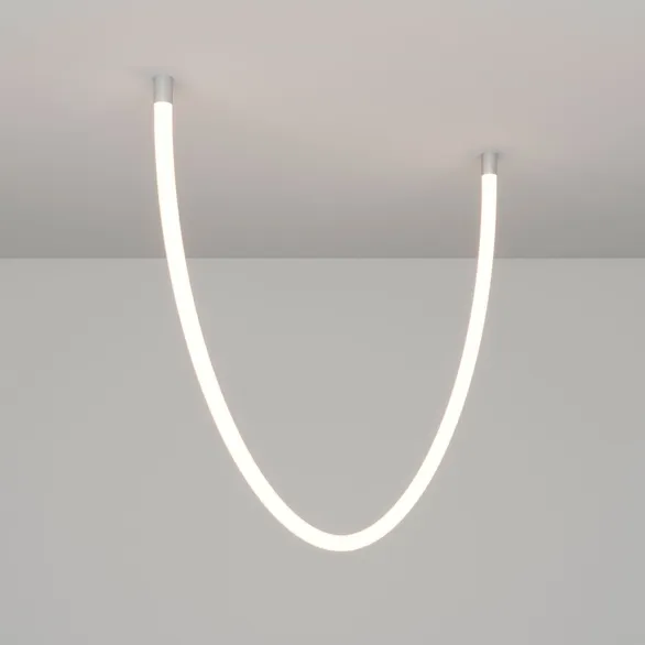 Набор креплений для гибкого неона Arlight MOONLIGHT-VT-CEILING-DL-D40-WHITE / 047342 — фото 2