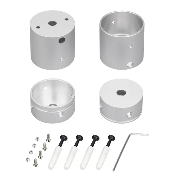 Набор креплений для гибкого неона Arlight MOONLIGHT-VT-CEILING-DL-D40-SILVER / 047341