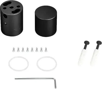 

Набор креплений для гибкого неона, MOONLIGHT-VT-CEILING-D25 Black / 048398