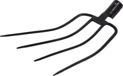 

Вилы садовые, Навозные кованые 4-х рогие