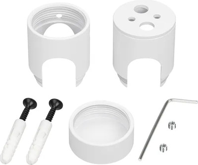 

Набор креплений для гибкого неона, MOONLIGHT-CYL-D18-DUO-WHITE / 047390