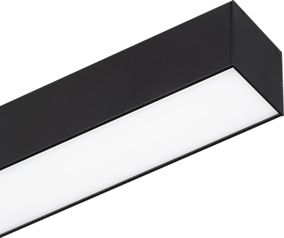 

Потолочный светильник, SP-LINE-5050-L1050-35W Warm3000 RAL9005 120deg / 056160