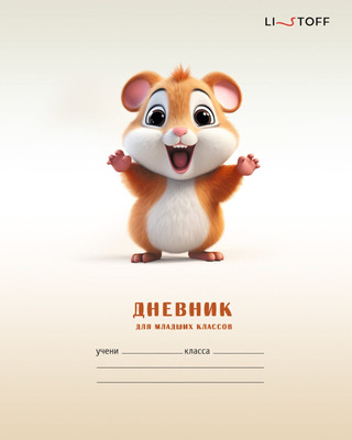 Дневник Listoff Пушистик / ДМ254806 (48л) - 