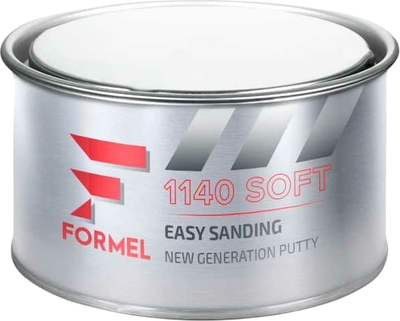 Шпатлевка автомобильная Formel 1140 Полиэфирная наполняющая мультизернистая FM-1141 (900г) - 