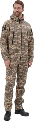 Костюм для охоты и рыбалки УРСУС Штурм кмф Цифра Светло-Серая Твил рип-стоп / КОС1055 (р.56-58, 170-176) -