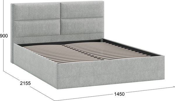 Купить Каркас кровати ТриЯ Глосс универсальный тип 1 140x200 в Минске