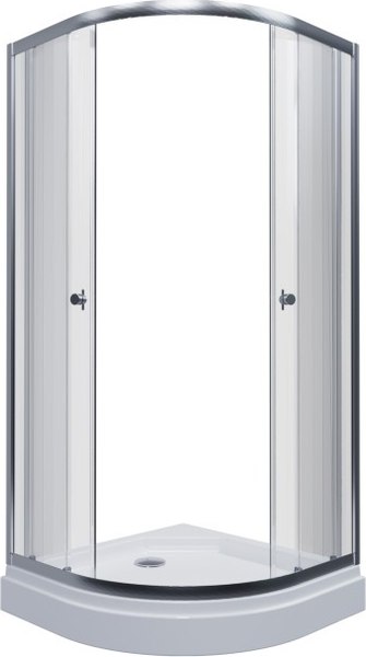 Купить Душевой уголок Maroni Energia Chromo-GLS 100x100 / Щ0000063965 в Минске