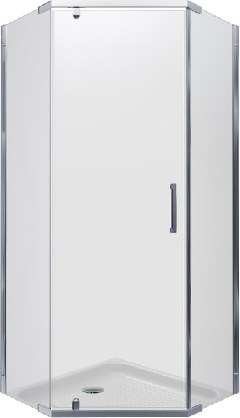 Душевой уголок Maroni Espresso Chromo-GLS 90x90 / Щ0000064227