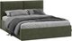 Каркас кровати ТриЯ Глосс универсальный тип 1 180x200 (микровелюр Jercy Deep Green) - 