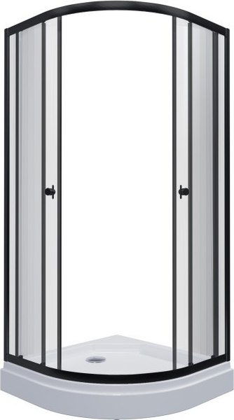 Купить Душевой уголок Maroni Energia Nero-GLS 90x90 / Щ0000063981 в Минске