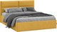 Каркас кровати ТриЯ Глосс универсальный тип 1 180x200 (микровелюр Wellmart Yellow) - 