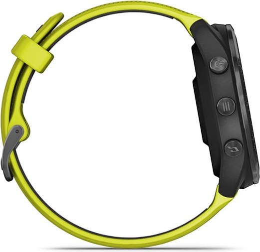 Умные часы Garmin Forerunner 965 47mm / 010-02809-112 (черный/желтый)