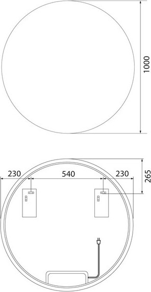 Купить Зеркало IDDIS Bild BIL1000i98 в Молодечно