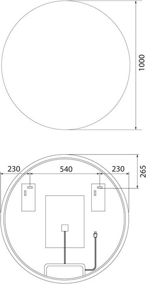 Купить Зеркало IDDIS Bild BIL10T0i98 в Молодечно