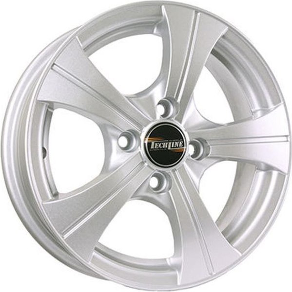 Литой диск TechLine 410 14x5.5" 4x100мм DIA 67.1мм ET 43мм S