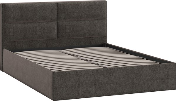 Купить Двуспальная кровать ТриЯ Глосс универсальная тип 1 180x200 в Минске