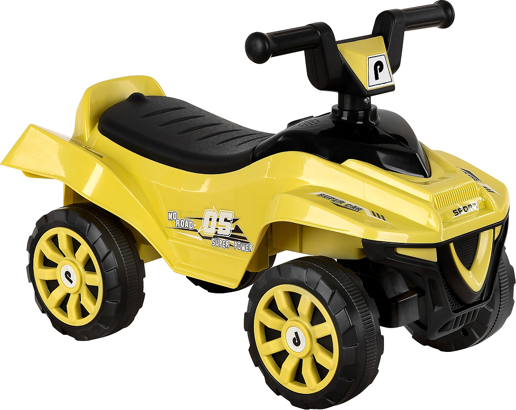 Каталка детская Pituso Super Car / 3010628-1P (лимон)