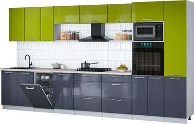 

Кухонный гарнитур, Мила Gloss 3.9-ПМ3