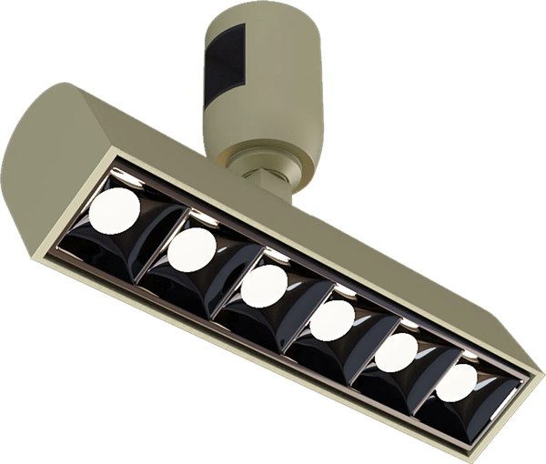 Трековый светильник Arlight ART-APRIORI-LASER-TURN-L165-8W Warm3000 OG 48deg / 053957