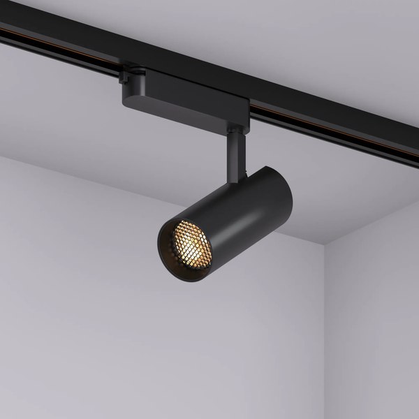 Трековый светильник Arlight LGD-GERA-2TR-R55-10W Warm3000 BK 55deg / 055061