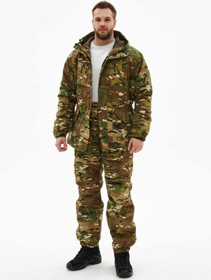 Костюм для охоты и рыбалки УРСУС Геркон-Весна/Осень Мультикам Рип-стоп / КОС448 (р.60-62, 170-176) -