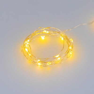 

Светодиодная гирлянда, ARD-DEW-HOME-2000-CLEAR-20LED-STD Yellow / 048703