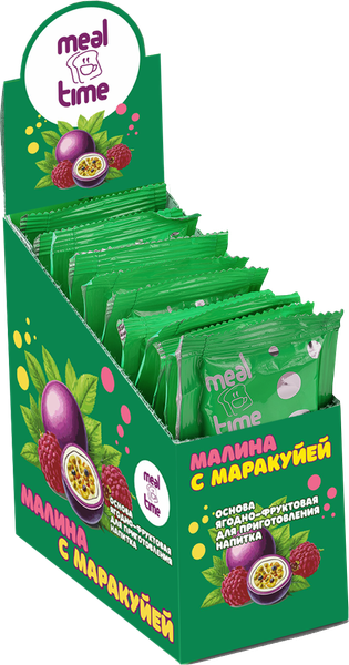 Чайный напиток Meal Time Малина с маракуйей (10x60г)