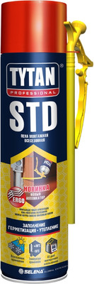 Пена монтажная Tytan Professional Всесезонная STD (500мл) - 