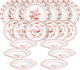Набор тарелок Tognana New Olimpia Coral Loira ON070186129 - 