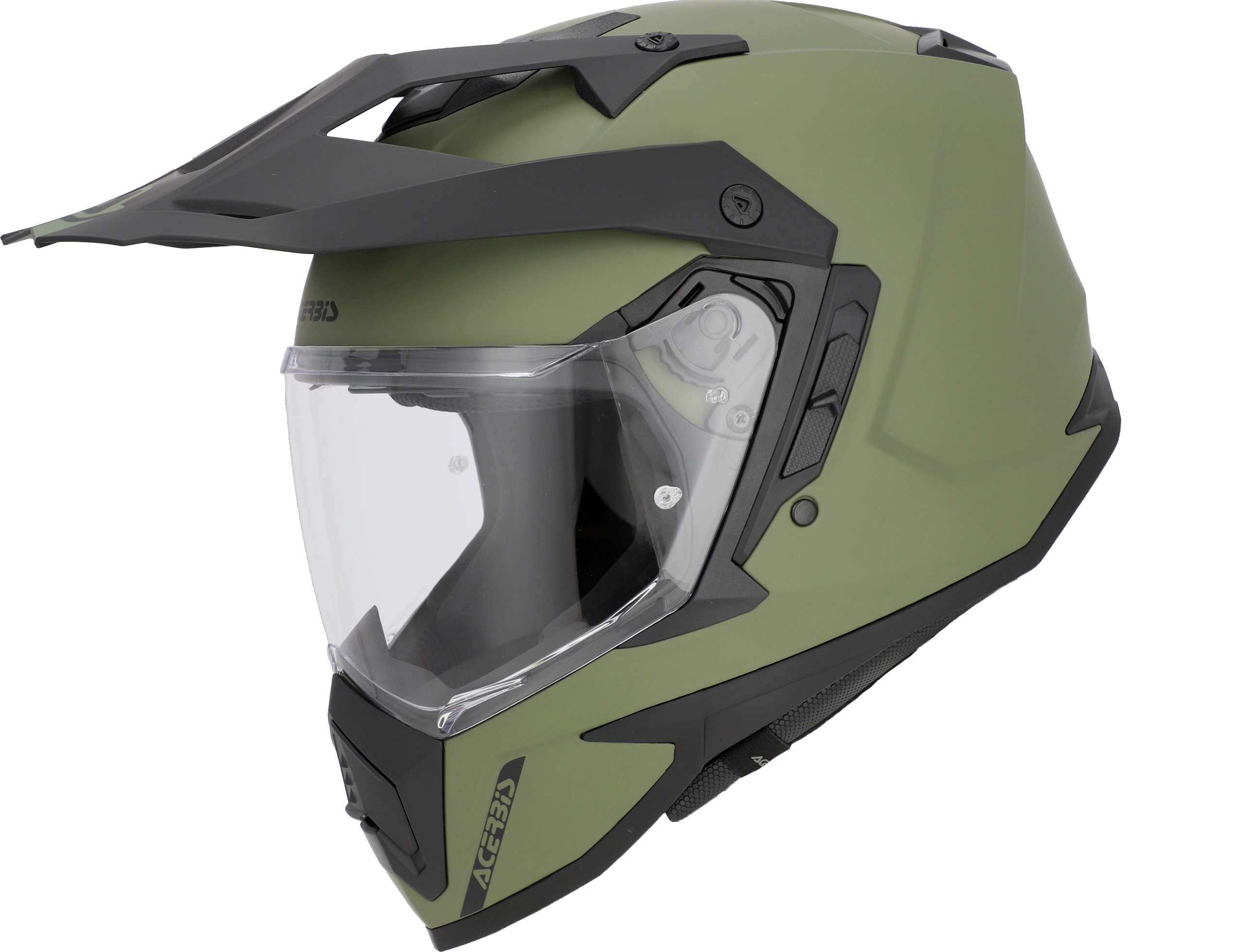 Мотошлем Acerbis Assault 0026643.582.064 (M, армейский зеленый)