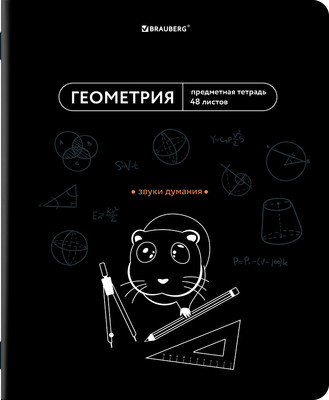 Тетрадь предметная Brauberg Мемы. Геометрия / 405101 (48л) - 