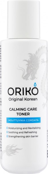 Тонер для лица Oriko Calming care toner with Houttuynia cordata extract (120мл)