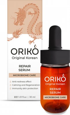 Сыворотка для лица Oriko Repair serum Microbiome care (30мл) - 