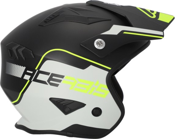Мотошлем Acerbis JET Aria 22-06 / 0025055.457.064 (M, черный/флуоресцентный желтый)