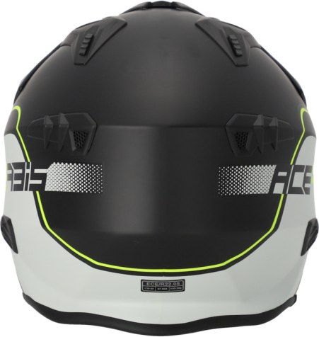 Мотошлем Acerbis JET Aria 22-06 / 0025055.457.064 (M, черный/флуоресцентный желтый)