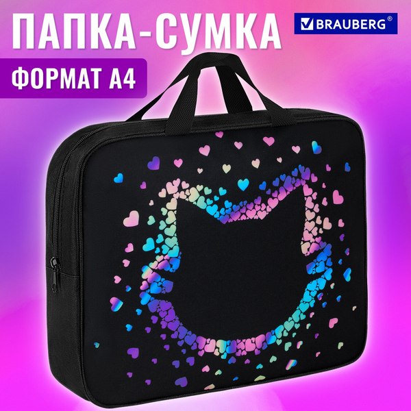 Папка-портфель Brauberg Pretty Face / 273307