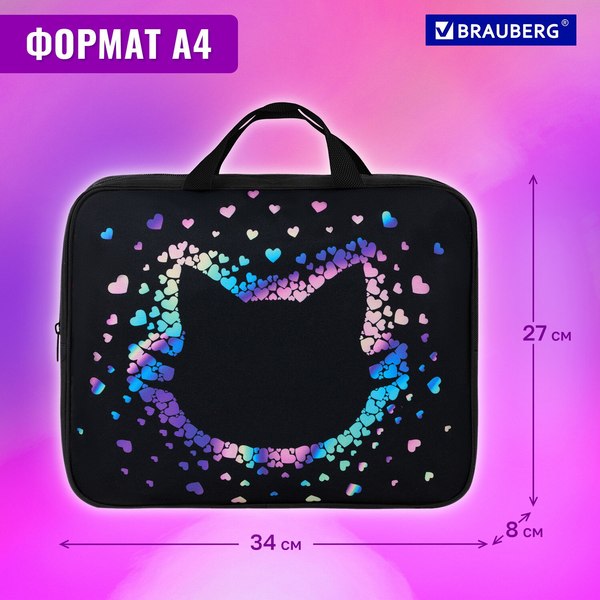 Папка-портфель Brauberg Pretty Face / 273307
