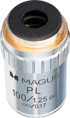 

Объектив для микроскопа, MP100 Oil 100x/1.25ми Plan/0.17 / 85240