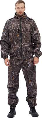 Костюм для охоты и рыбалки УРСУС Каскад кмф Камыш Полофлис / КОС345-м57/3 (р.56-58, 182-188) - 