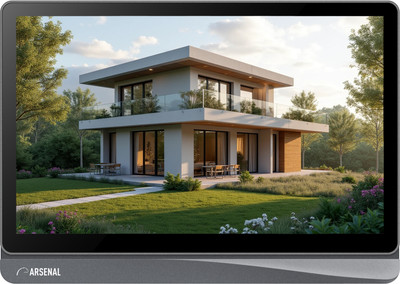 Видеодомофон Arsenal Ювента 8 FHD TUYA (черный) - 