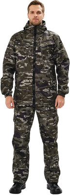 Костюм для охоты и рыбалки УРСУС Ровер кмф Бастион Полофлис / КОС346 (р.44-46, 182-188) - 